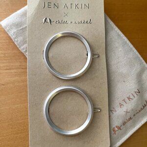 Jen Atkin x Chloe + Isabel - Small Circle Clip Set (Hair Clips)